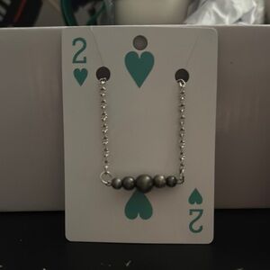 Elegant faux Navajo pearl Beaded necklace